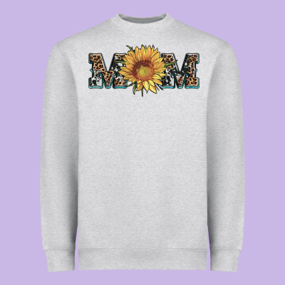 Sunflower Mom Mothers Day Heavyweight Sweatshirt Designed By Artiststas