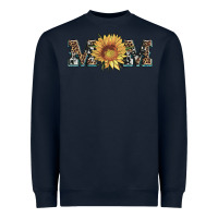 Navy sunflower mom mothers day Heavyweight Sweatshirt - Artiststas