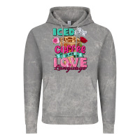 Cloud Rock Iced Coffee is my love language Valentine's Day Vintage Hoodie - FaDigitalArtStudio