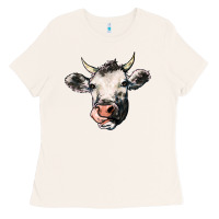 Bone Cow Ladies Tee - HowdyJamesFarm