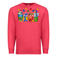 Cardinal autism coffee cup Premium Sweatshirt - AdoDesignShop