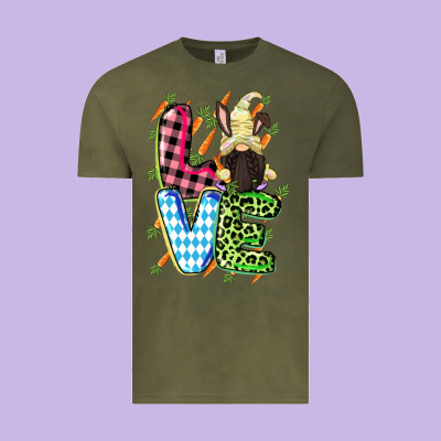 Love Easter Gnome Easter Day Vintage Tee Designed By Cowgirlartshop
