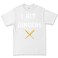 White i hit dingers baseball Premium Tee - maiPhamDesign