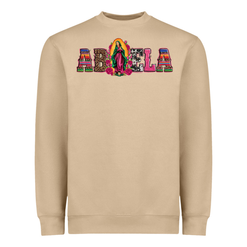Abuela Our Lady Of Guadalupe Heavyweight Sweatshirt by Artiststas | Teevron