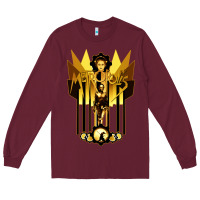 Burgundy #metropolis drama Long Sleeve Tee - maiPhamDesign