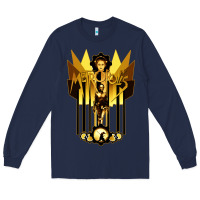 Navy #metropolis drama Long Sleeve Tee - maiPhamDesign