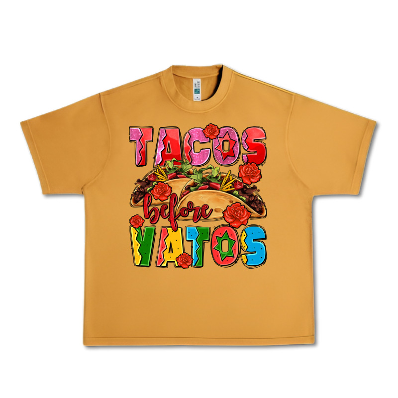 Tacos Before Vatos Olivia Urban Heavy Tee by OliviaCreatesArt | Teevron