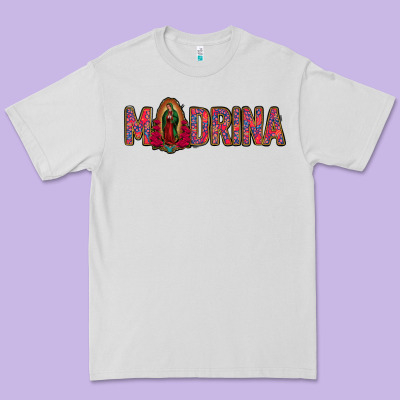 Madrina Lady Of Guadalupe Premium Tee Designed By Jasminsmagicworld
