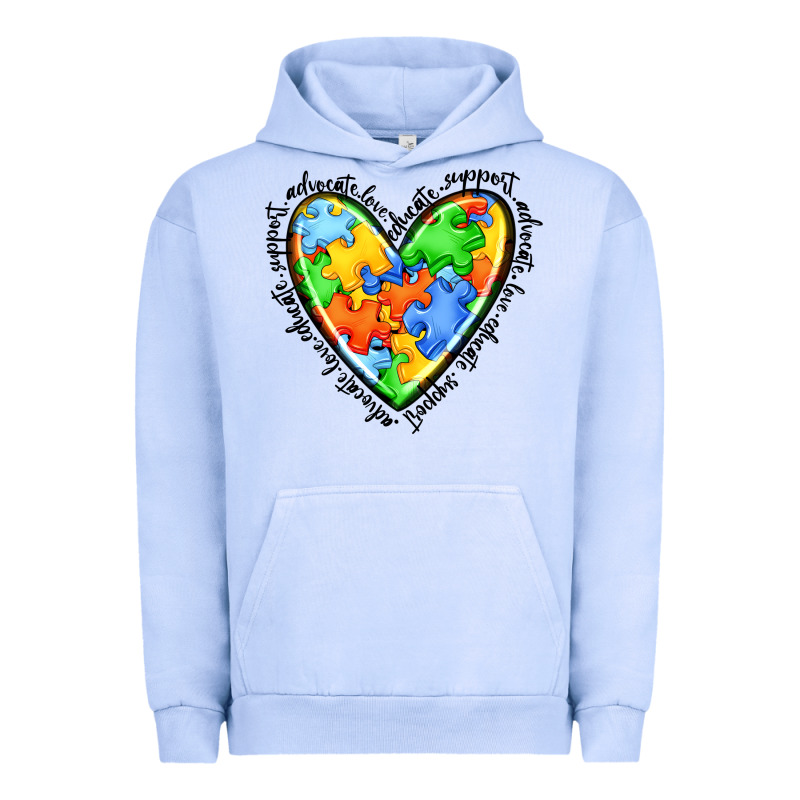 Autism Heart Urban Hoodie by JahusDesignShop | Teevron