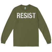 Resist United States America Protest Rebel Political Long Sleeve Tee | Teevron
