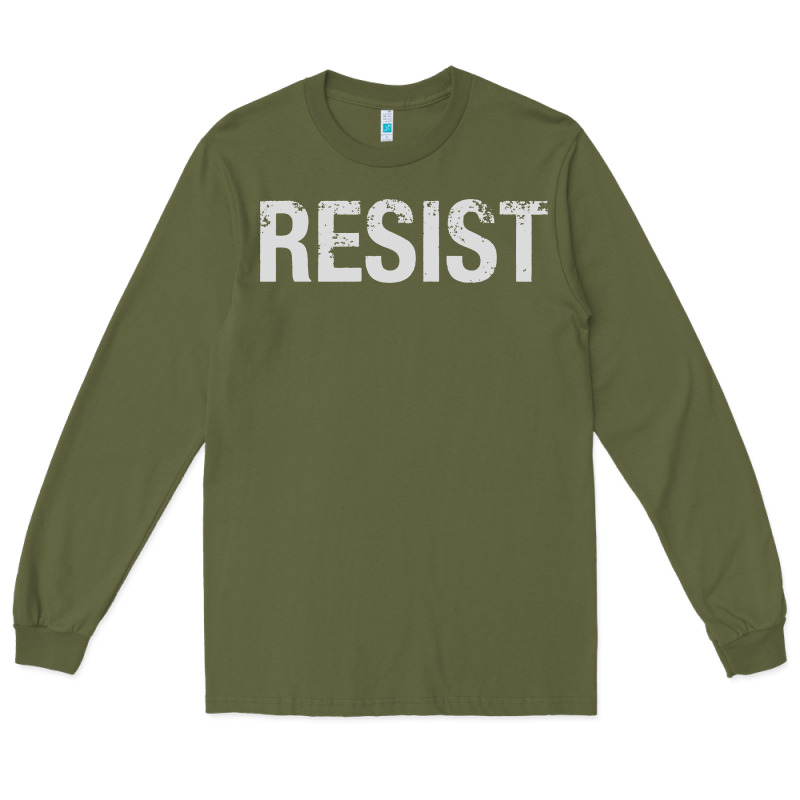 Resist United States America Protest Rebel Political Long Sleeve Tee by maiPhamDesign | Teevron