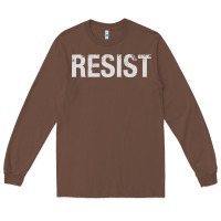 Chestnut resist united states america protest rebel political Long Sleeve Tee - maiPhamDesign