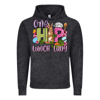 Vintage Black Easter Day One hip Lunch Lady Vintage Hoodie - OliviaCreatesArt