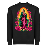 Black our lady of guadalupe Heavyweight Sweatshirt - Artiststas