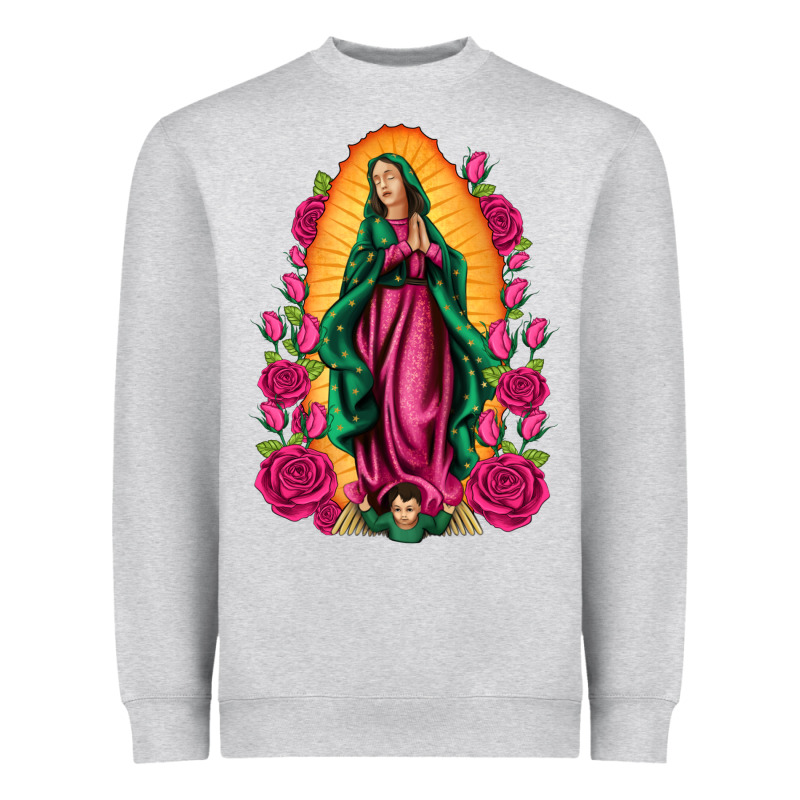 Our Lady Of Guadalupe Heavyweight Sweatshirt by Artiststas | Teevron