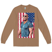 Toasted Coconut Dwayne The Rock Johnson Men Gift Long Sleeve Tee - maiPhamDesign