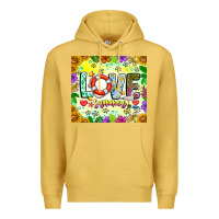Antique Gold Love Summer Premium Hoodie - CowhideDigitalArt