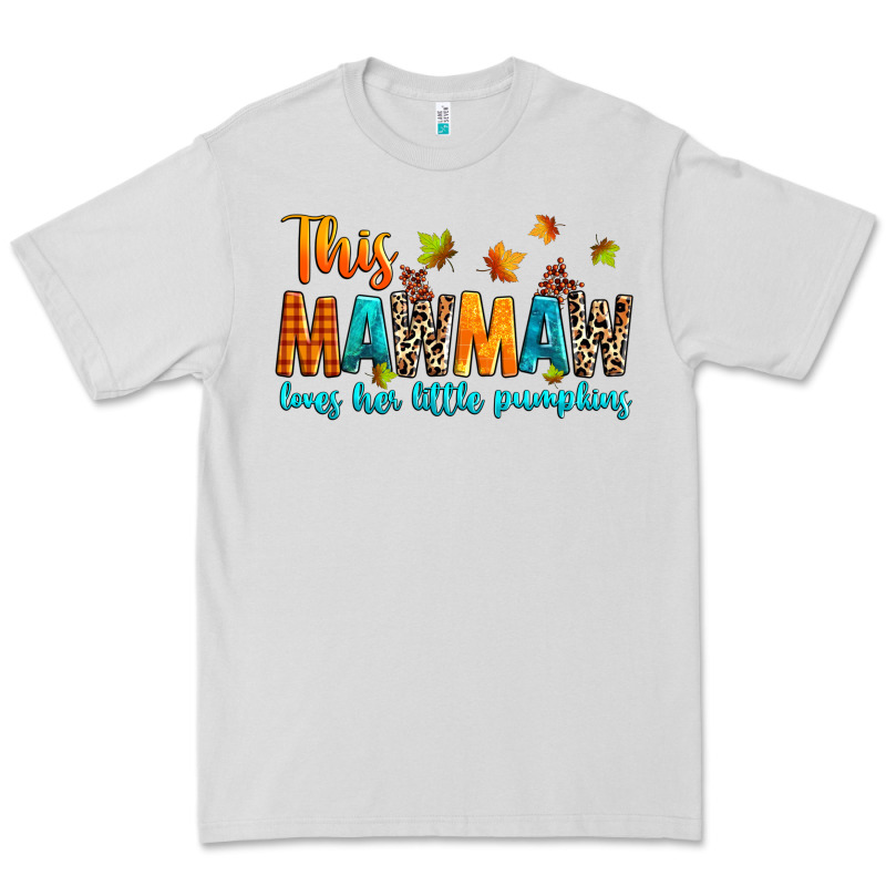 Customized This Mawmaw Loves Her Little Pumpkins Premium Tee by texasbilliewilder | Teevron