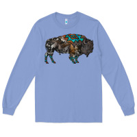 Cowhide Bison Long Sleeve Tee | Teevron