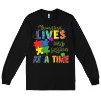 Black Changing lives one session at a time Long Sleeve Tee - FaDigitalArtStudio