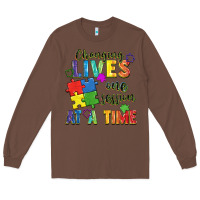 Chestnut Changing lives one session at a time Long Sleeve Tee - FaDigitalArtStudio