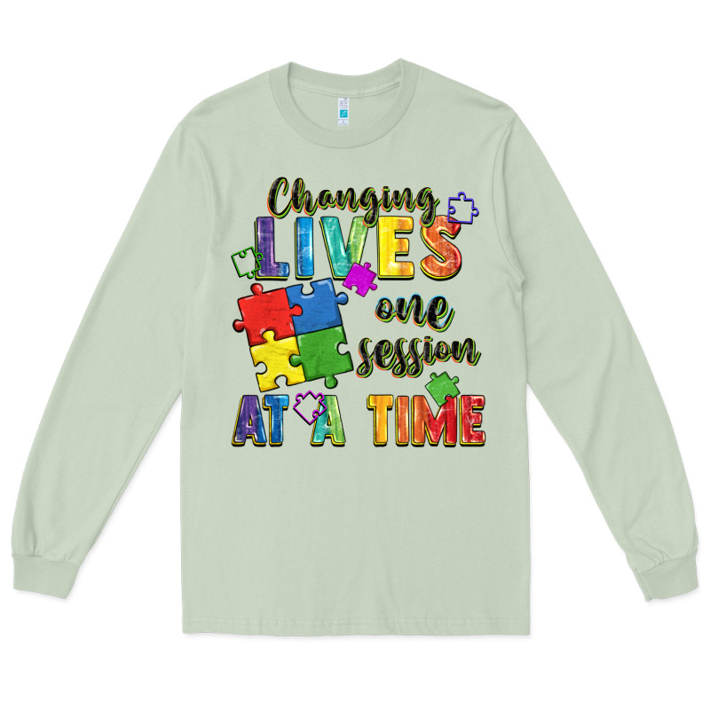 Changing Lives One Session At A Time Long Sleeve Tee by FaDigitalArtStudio | Teevron