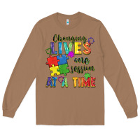 Toasted Coconut Changing lives one session at a time Long Sleeve Tee - FaDigitalArtStudio