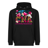 Black valentines day cna certified nursing assistant Heavyweight Hoodie - AdoDesignShop