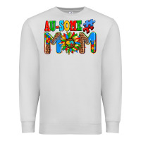 Dove Grey ausome autism mom Premium Sweatshirt - AdoDesignShop