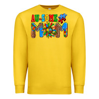 Lemon ausome autism mom Premium Sweatshirt - AdoDesignShop