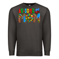 Smoke ausome autism mom Premium Sweatshirt - AdoDesignShop