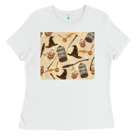 White wizard items Ladies Tee - TumblerDesignByShophia
