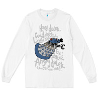 White Little can of hate movie special dalek Long Sleeve Tee - maiPhamDesign