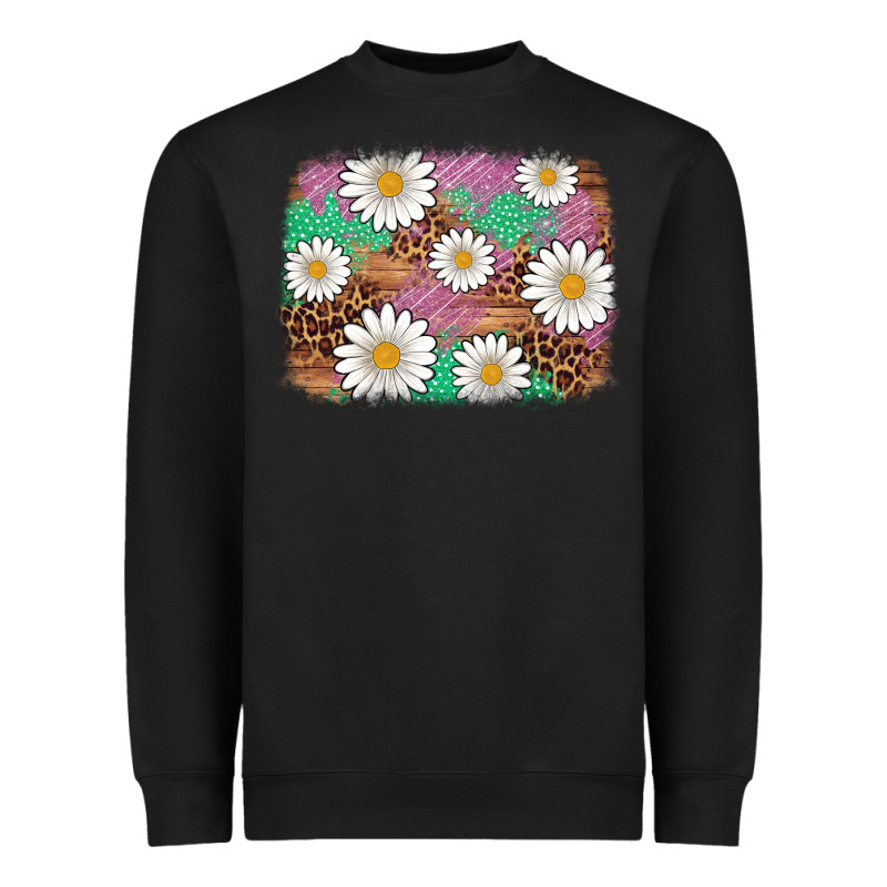Easter Daisy Background Heavyweight Sweatshirt by Artiststas | Teevron