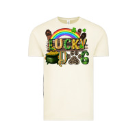 Vintage Arctic Lucky dog St. Patrick's Day Vintage Tee - CowGirlArtShop