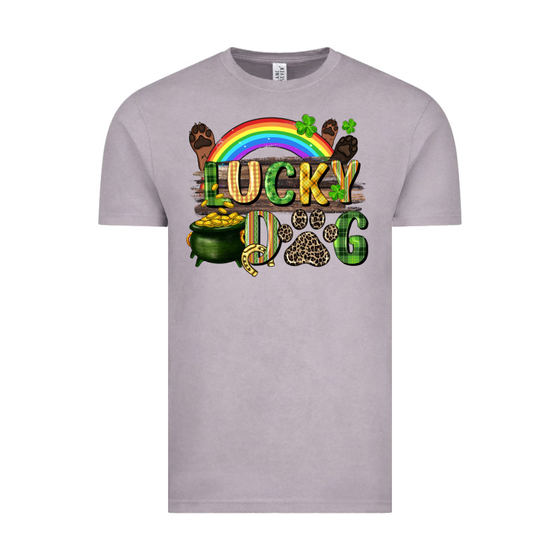 Lucky Dog St. Patrick's Day Vintage Tee by CowGirlArtShop | Teevron