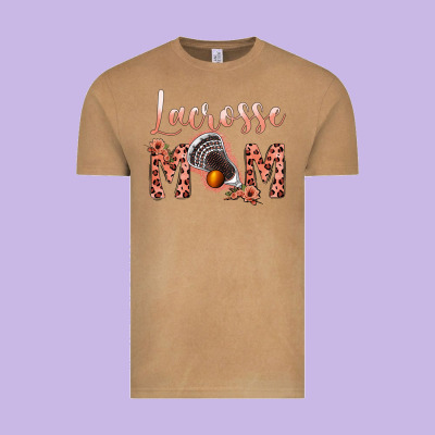 Pink Lacrose Mom Vintage Tee Designed By Jasminsmagicworld