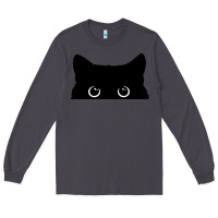 Smoke Peeking Cat Long Sleeve Tee - maiPhamDesign