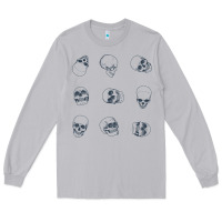 Moon Dust Skulls Long Sleeve Tee - maiPhamDesign