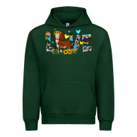 Forest Green love western cow Urban Hoodie - JahusDesignShop