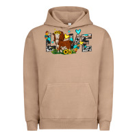 Pigment Burro love western cow Urban Hoodie - JahusDesignShop