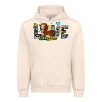 Sandshell love western cow Urban Hoodie - JahusDesignShop