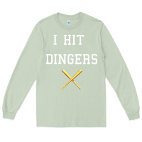 Matcha i hit dingers baseball Long Sleeve Tee - maiPhamDesign