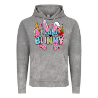 Cloud Rock Easter Teacher bunny Vintage Hoodie - OliviaCreatesArt
