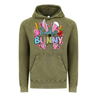 Vintage Olive Easter Teacher bunny Vintage Hoodie - OliviaCreatesArt