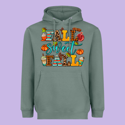 Fall Sweet Fall Heavyweight Hoodie Designed By Adodesignshop