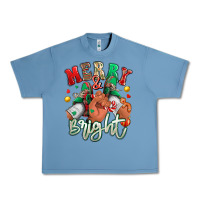 Pebble Blue merry and bright black man sneakers Urban Heavy Tee - RanaPortraitStore