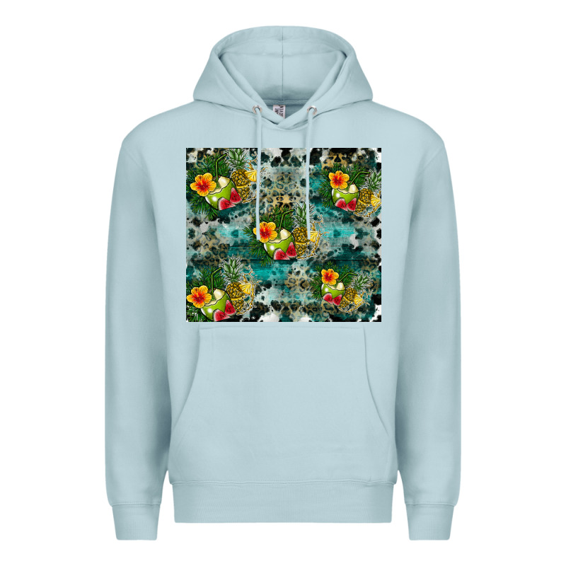 Summer Fruits Premium Hoodie by CowhideDigitalArt | Teevron