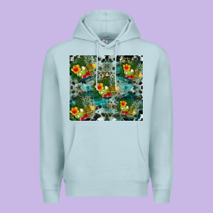 Summer Fruits Premium Hoodie Designed By Cowhidedigitalart