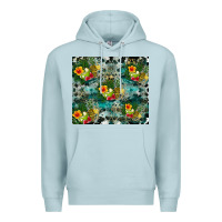 Blue Mist summer fruits Premium Hoodie - CowhideDigitalArt